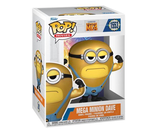 Funko POP Movies: Despicable Me 4 - Mega Minion Dave - 1280458 - zdjęcie 3